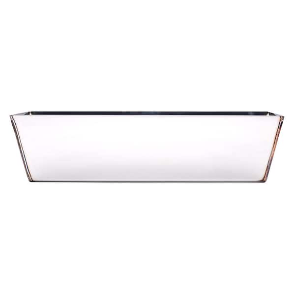 ToolPro 12 in. Stainless Steel Mud Pan 5-in W x 12-in L x 4-in D Drywall Mud Pan