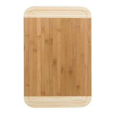Wooden 2-Tone Cutting Board