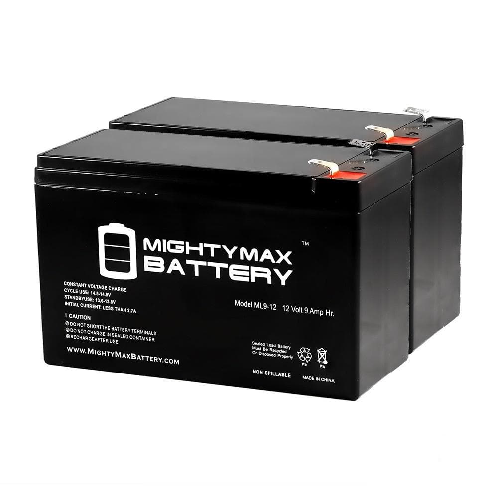 Mighty Max Battery 12v 9ah Replacement Battery Compatible With Interstate Asla1080 Sla1079 2 5080