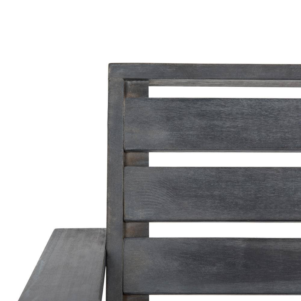 Lanty Dark Slate Gray Acacia Wood Adirondack Chair