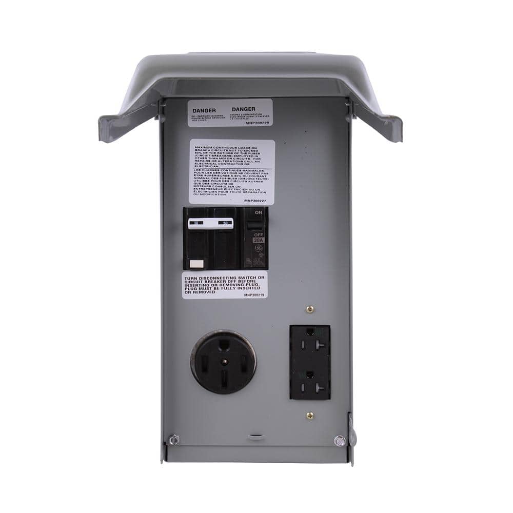 70 Amp 3-Space 3-Circuit Temporary Power Outlet with 50 Amp GFCI (U055C033P) price history on PriceWatchPro