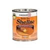 Zinsser 1 Quart Amber Clear Gloss Shellac Traditional Finish and Sealer ...