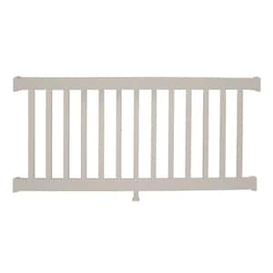 Walton 3 ft. H x 8 ft. W Tan Vinyl Railing Kit