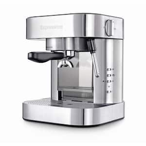 Dualit Espressione Stainless Steel Combination Espresso Machine & 10 Cup Drip Coffee Maker - Silver