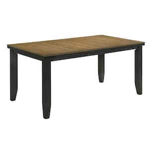 78 in. Brown Wood Top 4 Legs Counter Height Dining Table (Seat of 8)
