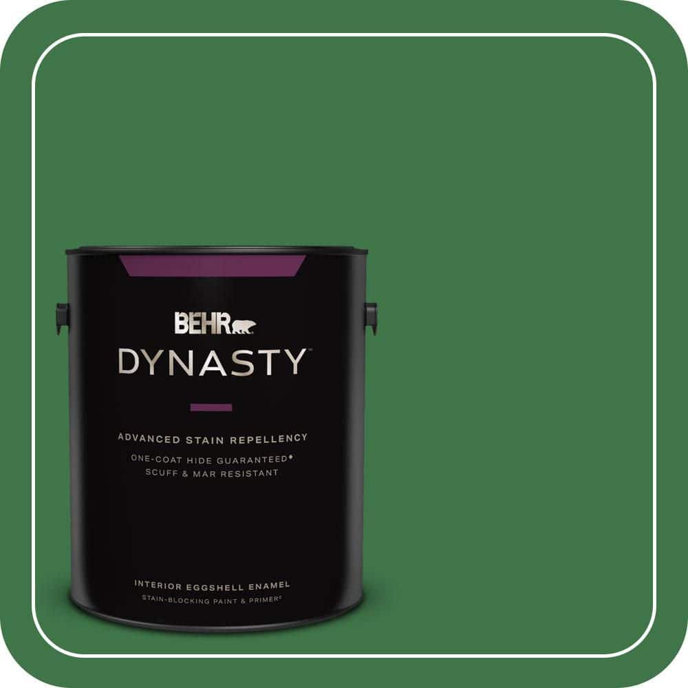 1 gal. #P410-7 Grasslands Eggshell Enamel Interior Stain-Blocking Paint & Primer price history on PriceWatchPro