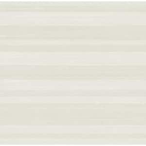 Shimmer Light Grey and Alabaster Stria Paper Strippable Roll (Covers 56.05 sq. ft.)