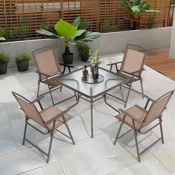 bar height patio table set with umbrella hole Bar height Umbrella Hole Patio Dining Sets at Lowes.com