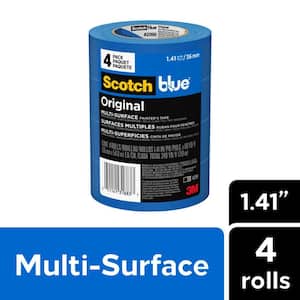 ScotchBlue 1.41 In. x 60 Yds. Original Multi-Surface Painter's Tape (4 Rolls)