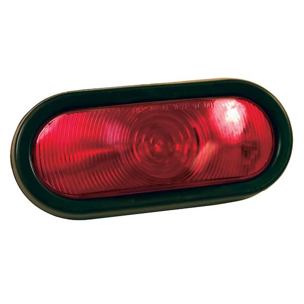 Blazer International 6 in. Oval Sealed Stop/Tail/Turn Light, Red