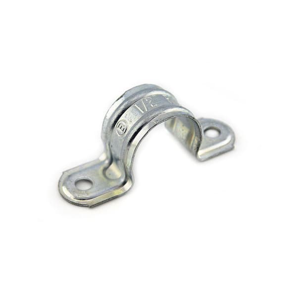 BRIDGEPORT 1/2 in. Rigid Conduit 2-Hole Straps (250-Pack)