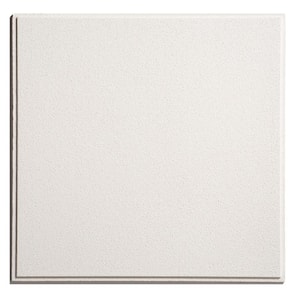 2 ft. x 2 ft. Majestic White Shadowline Tapered Edge Lay-In Ceiling Tile, pallet of 256 (1024 sq. ft.)