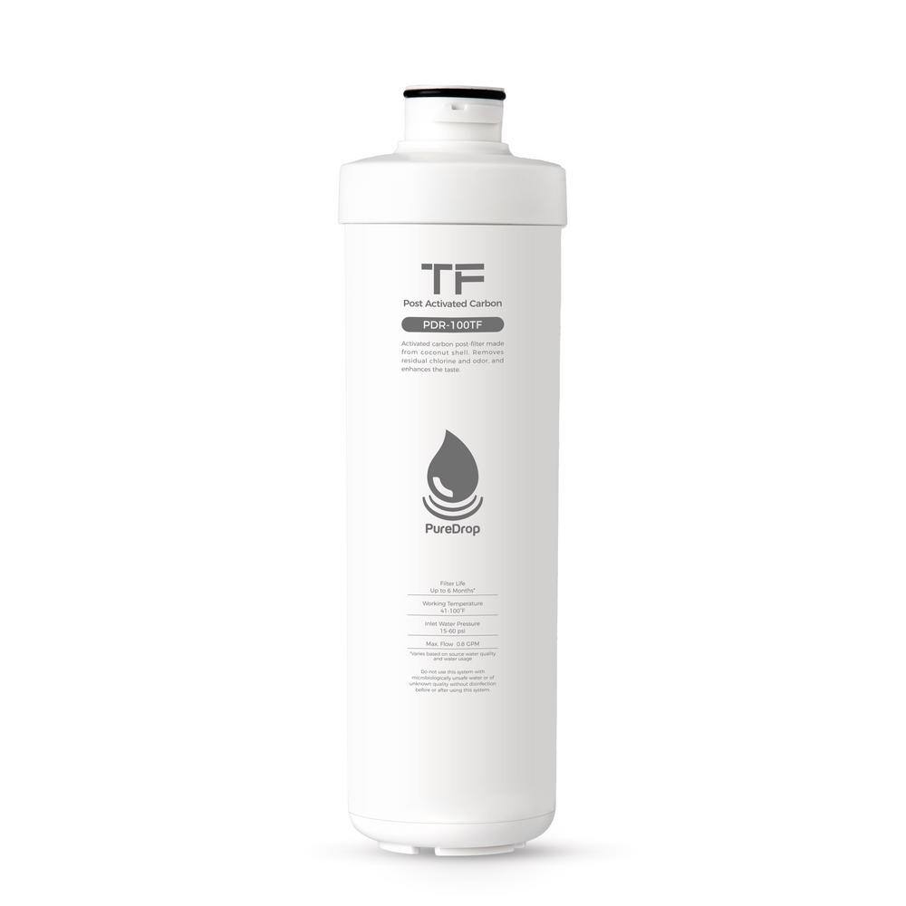 PDR-100TF Post Carbon Filter Replacement Cartridge for PDR-100RO Tankless Reverse Osmosis Water Filtration System price history on PriceWatchPro