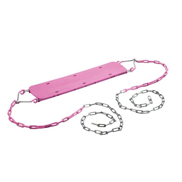 Beginner Pink Belt Swing Seat with Chains
