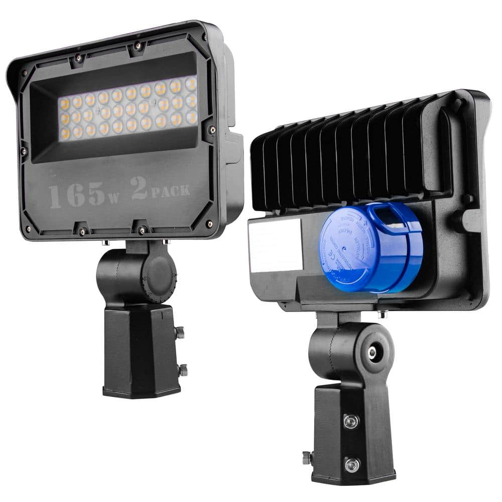 23100 Lumen Dusk to Dawn 165-Watt LED Parking Lot Light 700-Watt Equivalent