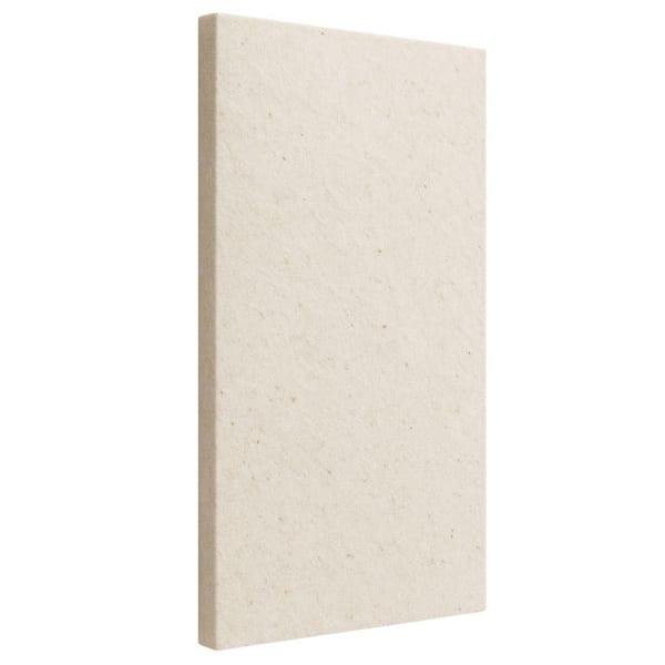 Acoustic Sound Panels 2 in. x 24 in. x 48 in. Natural Beige Tan Wool Fiber Sound Absorbing Panel (6-Pack)