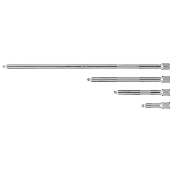 Milwaukee 1/4 in. Drive Wobble Extension Set (4-Piece) 48-22-9350