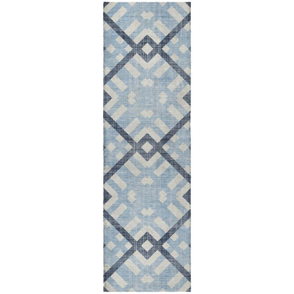 Dream Shag Premium Machine Washable Abstract ADS616 Sky 2 ft. x 7 ft. Runner Rug price history on PriceWatchPro