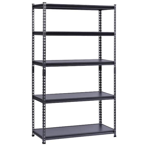 5-Tier Steel Garage Storage Shelving Unit in Silver Vein (42 in. W x 72 in. H x 18 in. D)