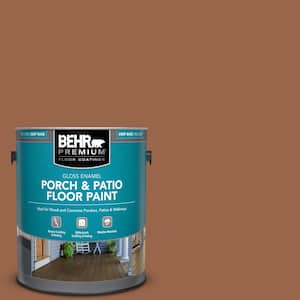 1 gal. #SC-122 Redwood Naturaltone Gloss Enamel Interior/Exterior Porch and Patio Floor Paint