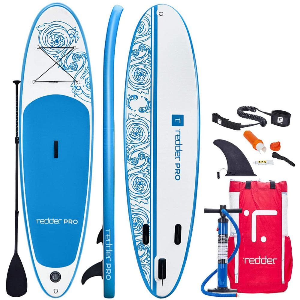 Redder Vortex Pro 120 in. Premium Inflatable Stand Up Paddle Board with Full SUP Accessories