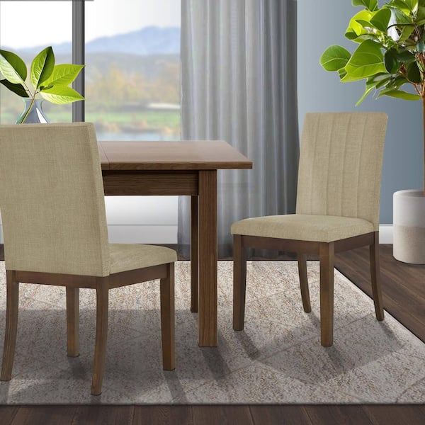 510 Design Everly Taupe Dining Chair Set of 2