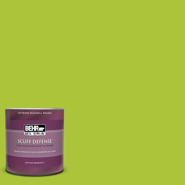 BEHR ULTRA 1 qt. #410B-6 Crisp Green Extra Durable Eggshell Enamel Interior Paint & Primer