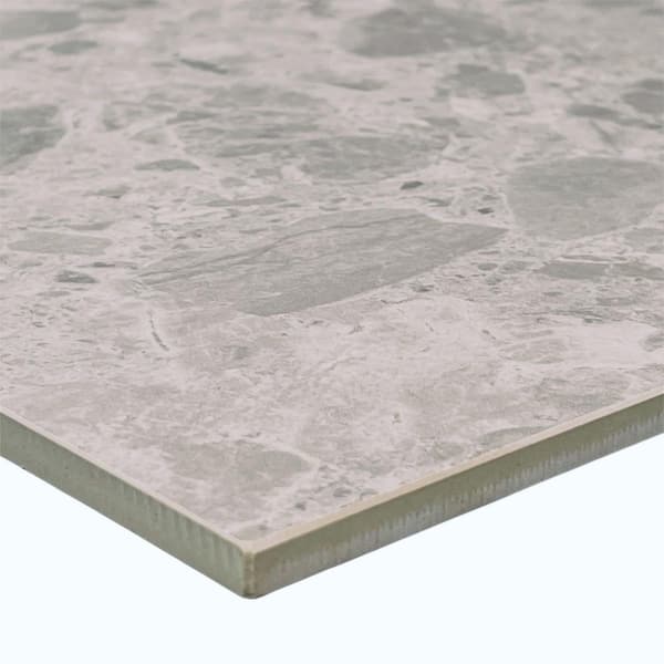 Giorbello Ambience Terrazzo Ivory Semi-gloss 24 in. x 24 in. x