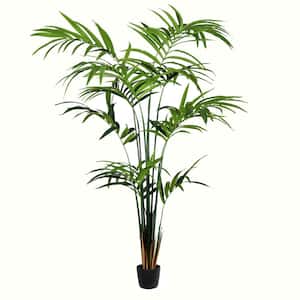 8 ft ft Artificial Potted Kentia Palm.
