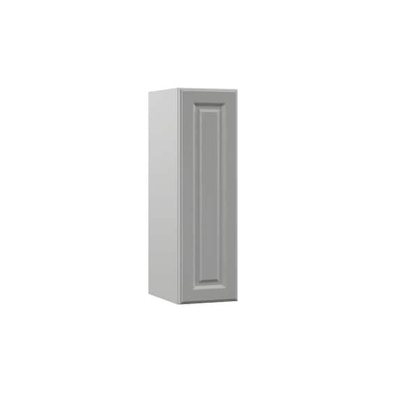 Hampton Bay Designer Series Elgin Assembled 9x30x12 in. Wall Kitchen Cabinet in Heron Gray