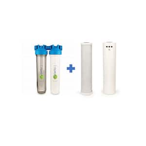 Manor Taste Whole House Salt-Free Water Softener, Conditioner and Filtration System with Cartridge And Filter