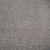 Close-up texture of the gray fabric upholstery.