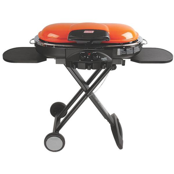 Coleman RoadTrip LXE 2-Burner Portable Propane Grill in Orange