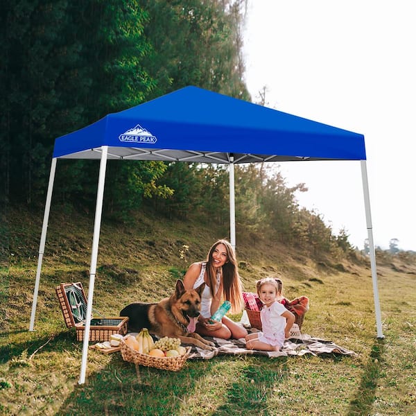 Easy foldable outlet tent