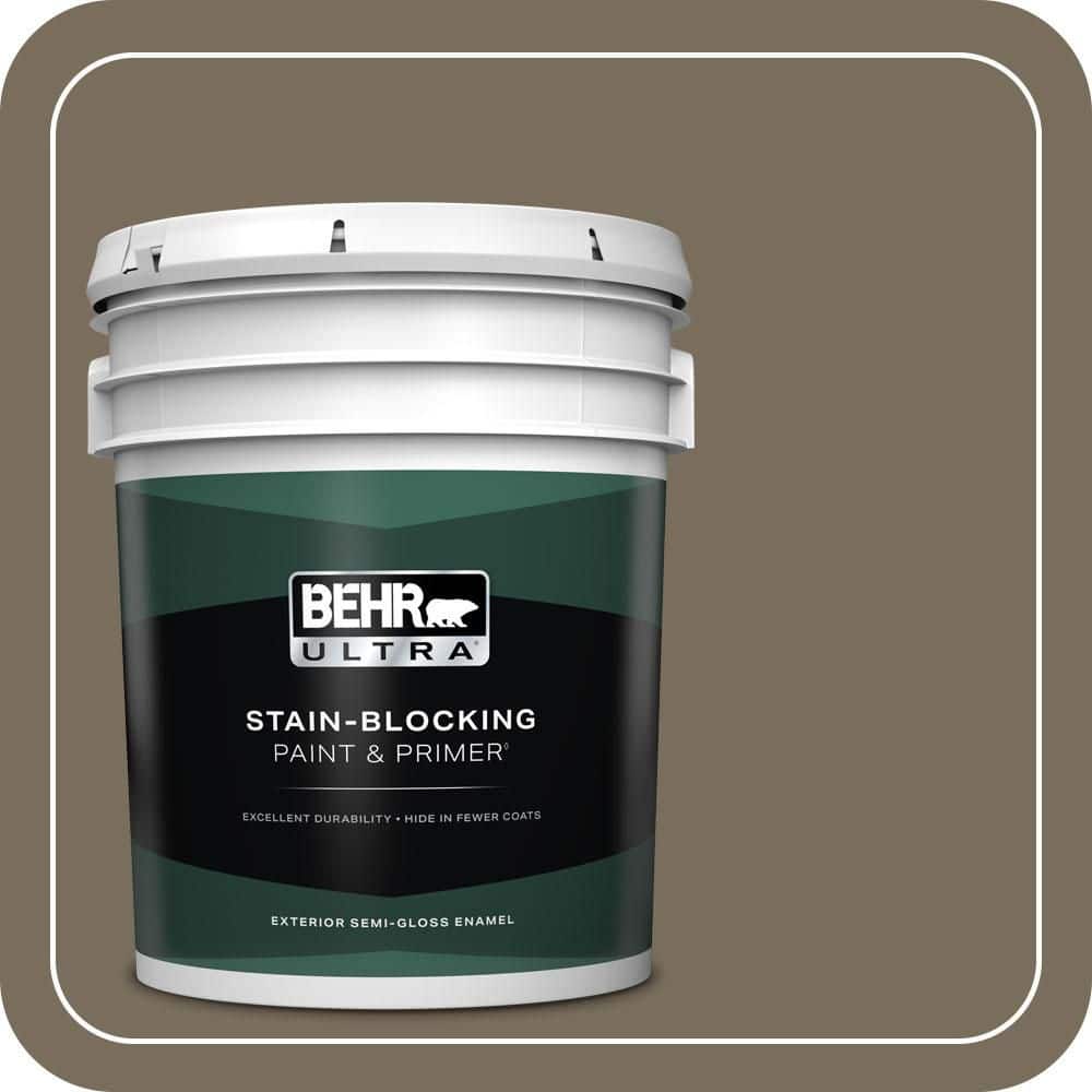 5 gal. #730D-6 Coconut Husk Semi-Gloss Enamel Exterior Paint & Primer price history on PriceWatchPro