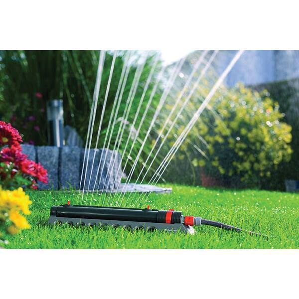 Gardena Aquazoom 3900 Sq Ft Oscillating Garden Lawn Water Sprinkler Gard 1975 U
