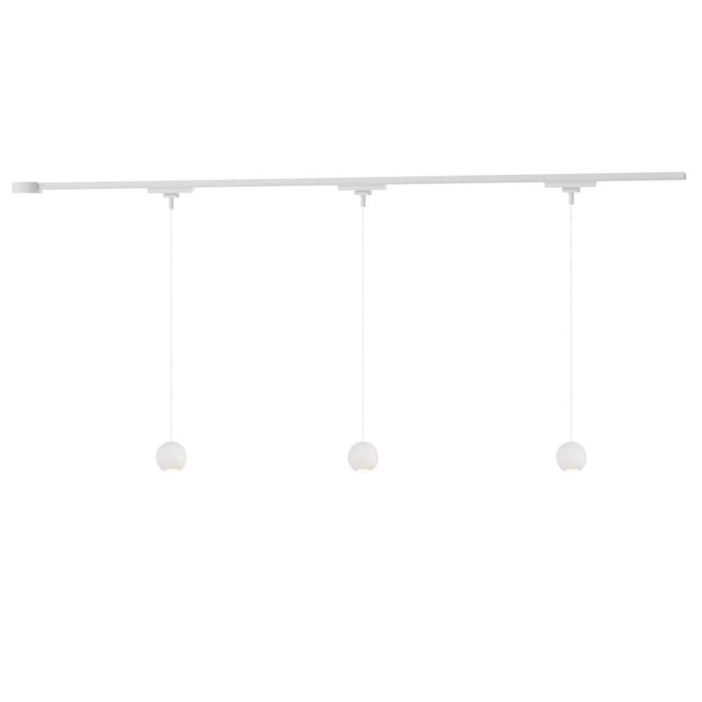 Faria 3 Light White dimmable 3000K LED Trilo Track Ceiling Kit price history on PriceWatchPro