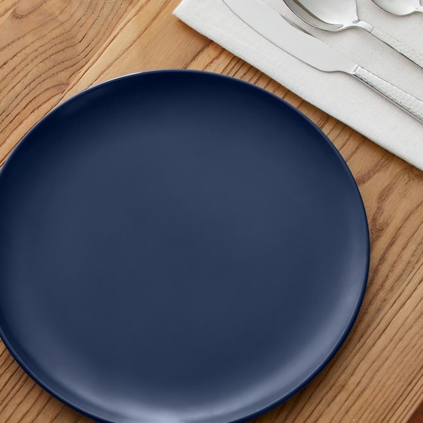 M&M's World Blue Character Big Face Melamine Dinner Plate New