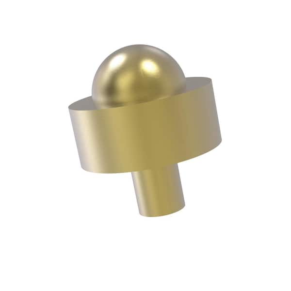 1-1/2 in. Cabinet Knob in Satin Brass