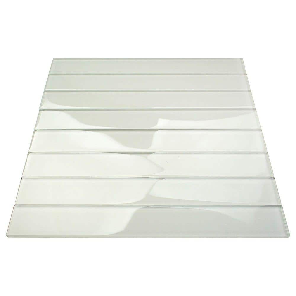 Lucid 2" x 16" Glass Subway Wall Tile (4.3 sq. ft./ box)