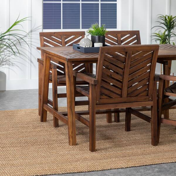 Boho patio dining online set