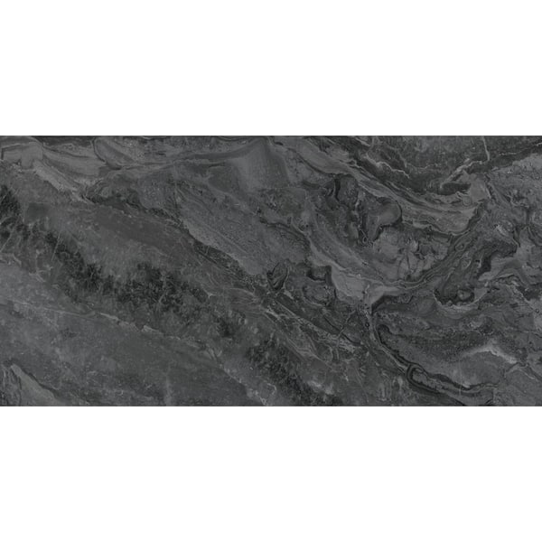  Onyx グレー Mサイズ Daltile Vencenia Onyx 12 in. x 24 in. Polished Porcelain Stone