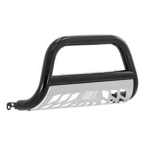 3-Inch Black Steel Bull Bar, No-Drill, Select Nissan Frontier, Pathfinder, Xterra