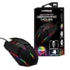 XTREMEMulticolorLEDGamingMouse,4SelectiveDPIModes,LEDFadeLightingEffect,FastandEasyInstallationXCA2-1014-BLK-TheHomeDepot