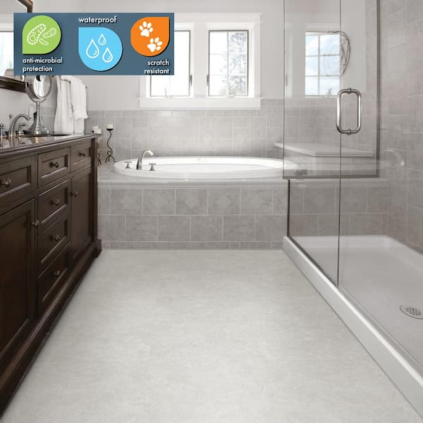 Lifeproof Starry Light 16 In W X 32 In L Luxury Vinyl Plank Flooring 24 89 Sq Ft Case I442101l The Home Depot