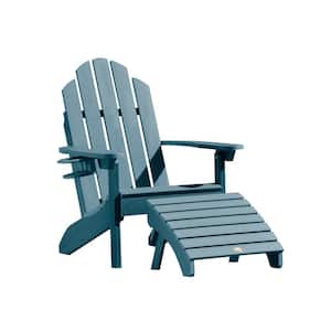 Classic Westport Nantucket Blue 3-Piece Recycled Plastic Outdoor Seating Set