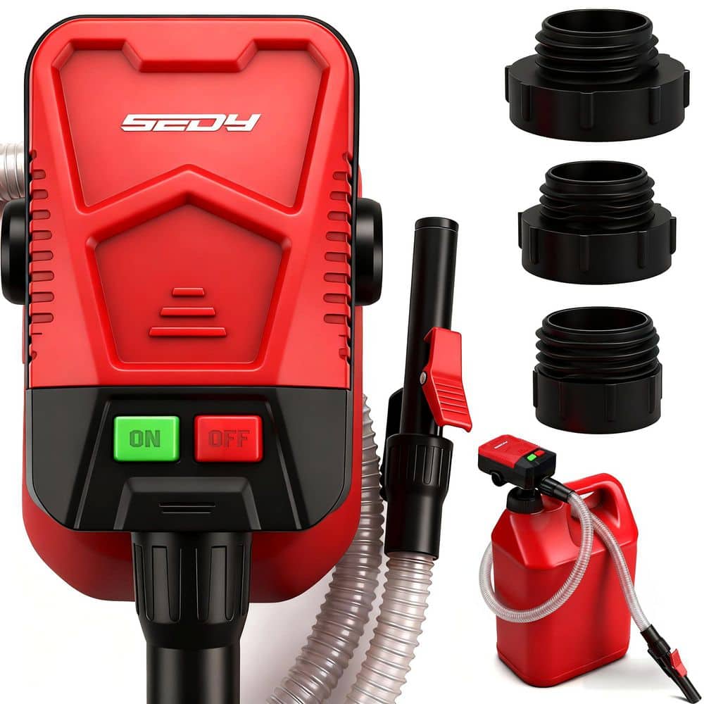 3.2 GPM Portable Fuel Transfer Siphon Pump with Auto-Stop Sensor and 3 Adapters price history on PriceWatchPro