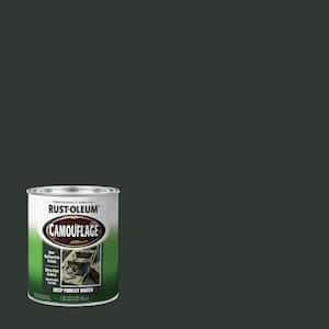 1 Qt. Deep Forest Green Camouflage Interior/Exterior Paint (Case of 2)