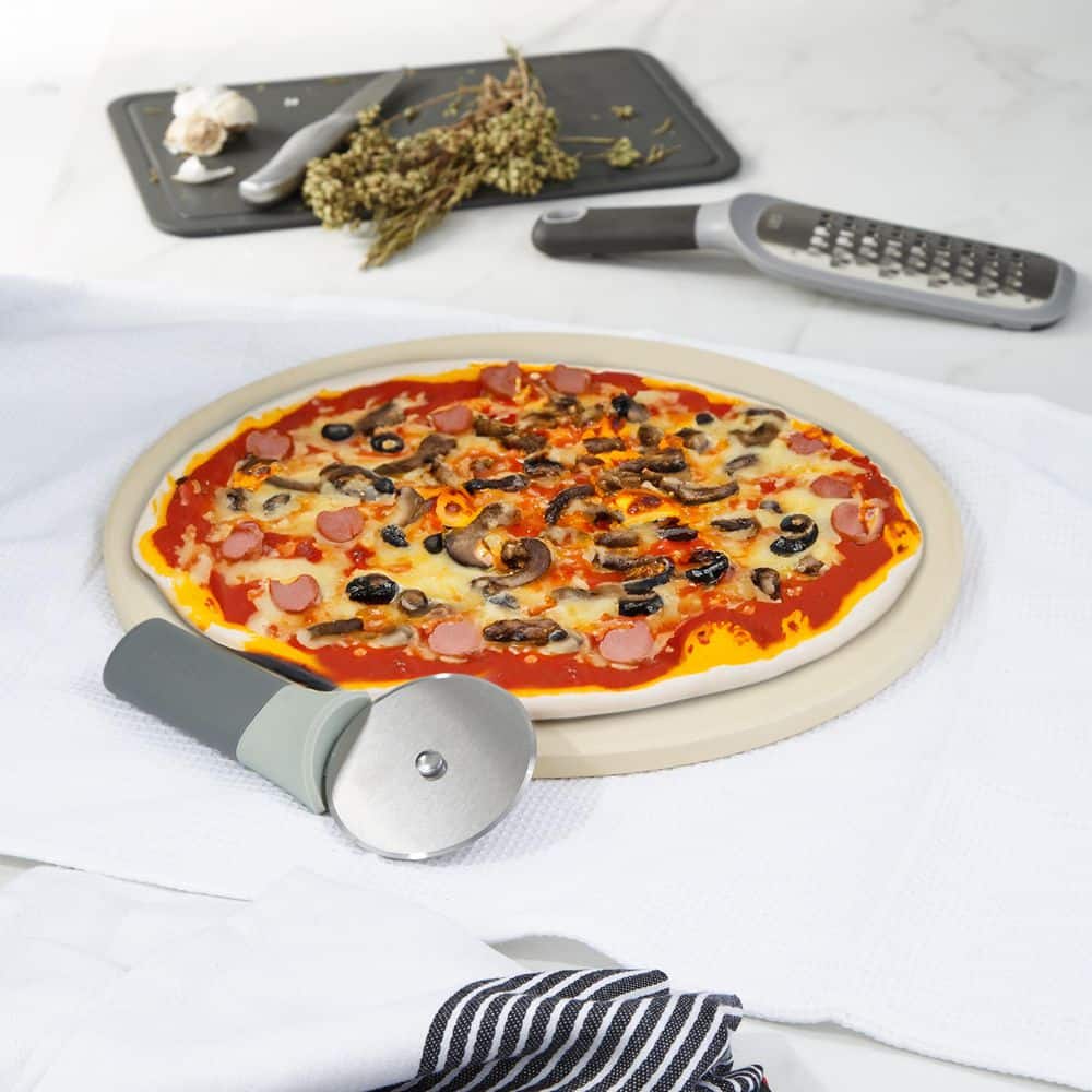 BergHOFF 7.5" Stainless Steel Pizza Cutter with Recycled Handle