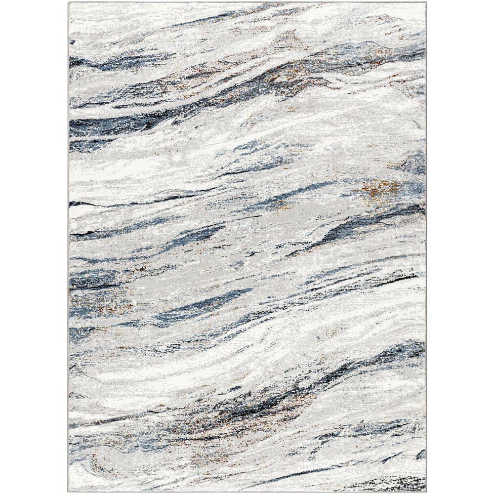 Livabliss Allegro Plus AGP-2308 12 ft. x 15 ft. Blue Machine Woven ...